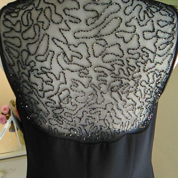 NWT Jones New York Black Evening Dress - Picture 6 of 13